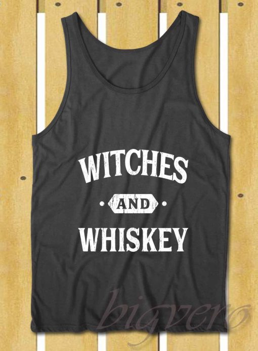 Witches Whiskey Tank Top Black