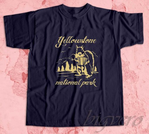 Yellowstone National Park T-Shirt Navy