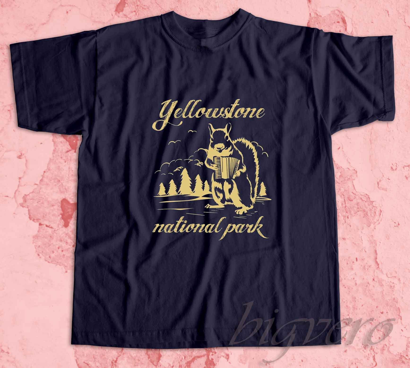 Yellowstone National Park TShirt Unique Fashion Store Design