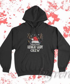 Christmas Lunch Lady Crew Hoodie