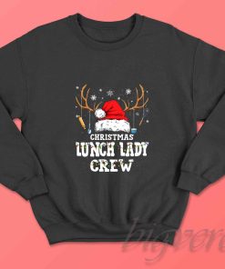 Christmas Lunch Lady Crew Sweatshirt