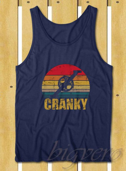 Cranky Vintage Tank Top Navy