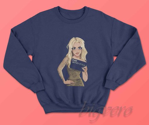 Free Britney Sweatshirt Navy