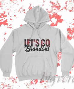 Lets Go Brandon Plaid Xmas Hoodie