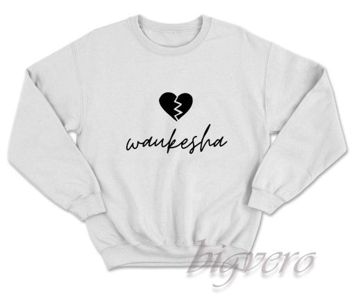 Love Waukesha Sweatshirt White
