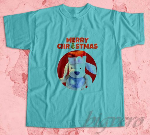 Merry Christmas T-Shirt Light Blue