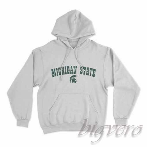 Michigan State Spartan Hoodie White