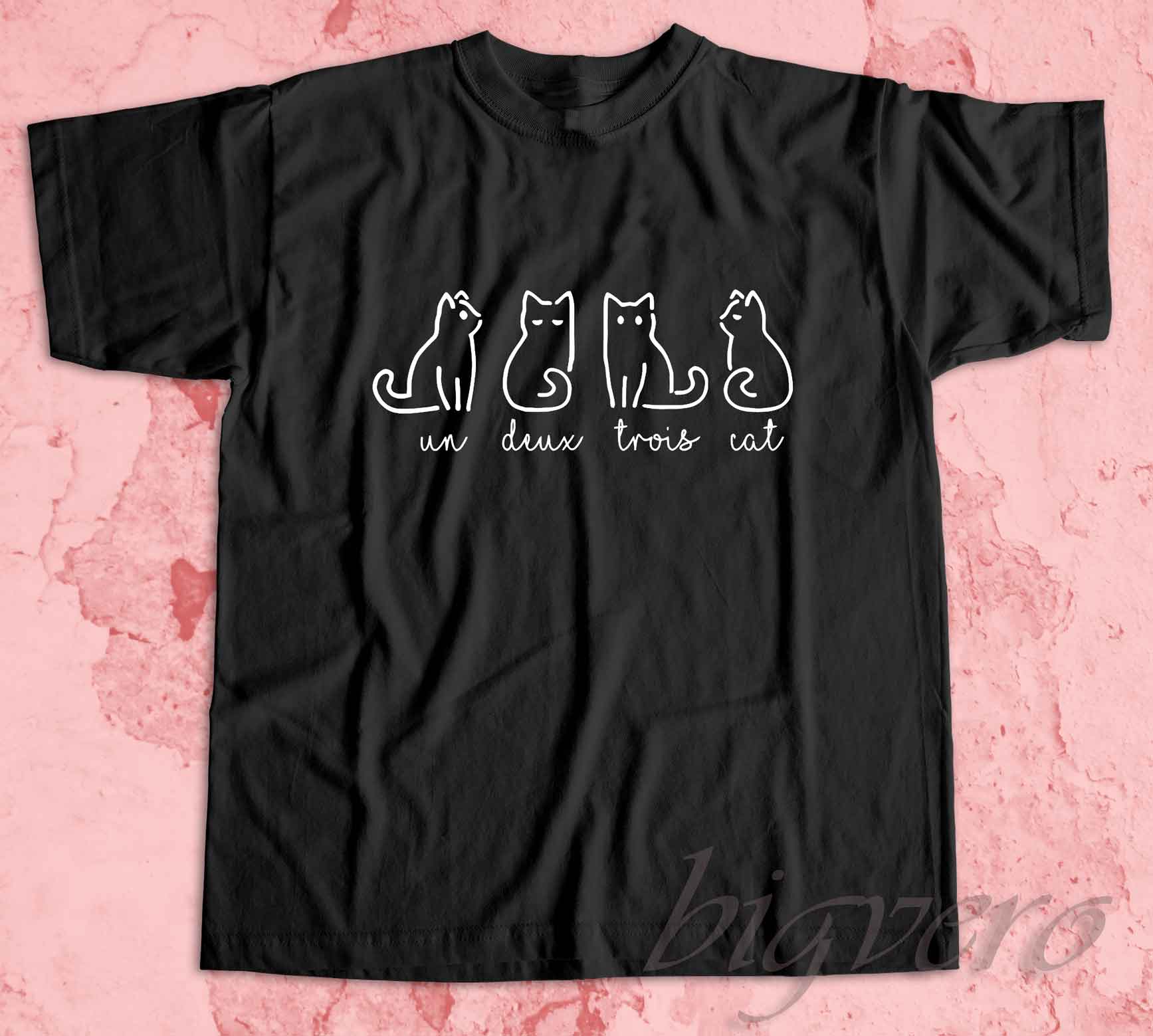 Un deux trois cat shirt outlet