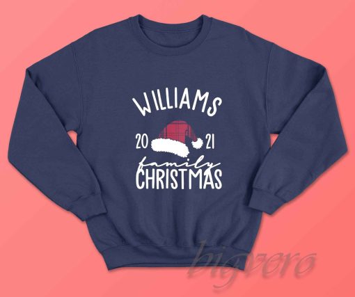 Williams Christmas Sweatshirt Navy