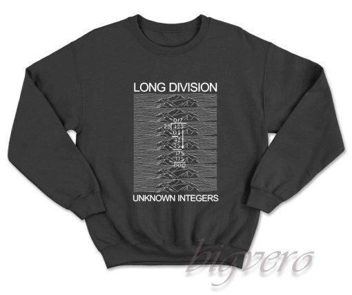 Long Division Sweatshirt Black