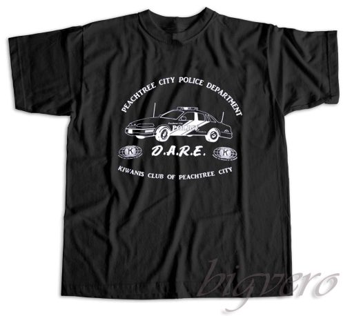 Peachtree City Police Department DARE T-Shirt