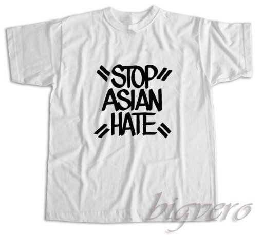 Futura and Haze Stop Asian Hate T-Shirt White