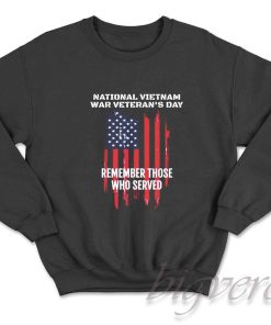 National Vietnam War Veterans Day Sweatshirt