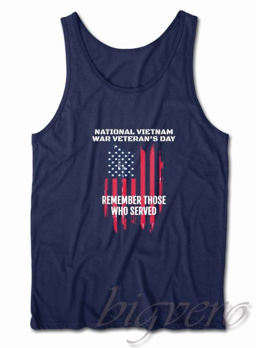 National Vietnam War Veterans Day Tank Top