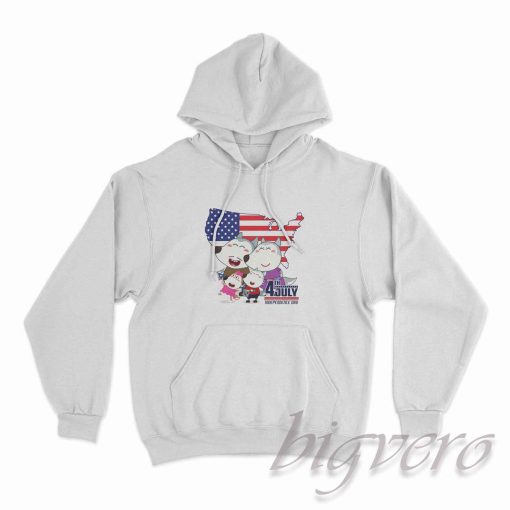 Wolfoo Family Independence Day Hoodie