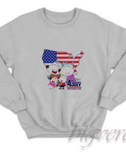Wolfoo Family Independence Day Sweatshirt