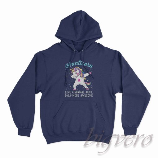Aunticorn Only More Awesome Hoodie
