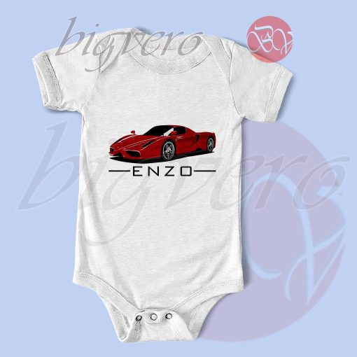 Ferrari Enzo Baby Bodysuits