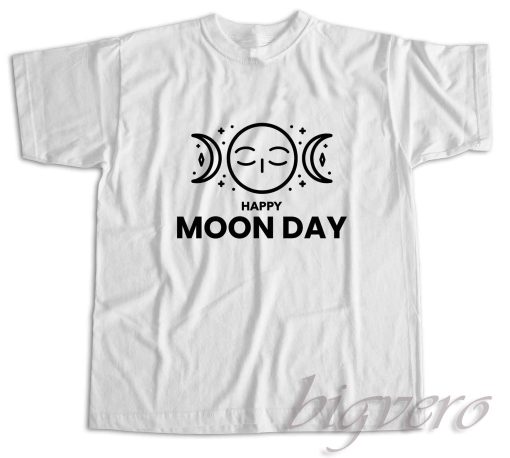 National Moon Day T-Shirt White