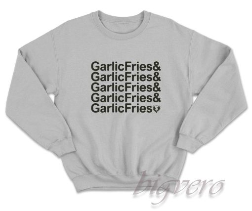 San Francisco Giants Garlic Fries Sweatshirt Grey