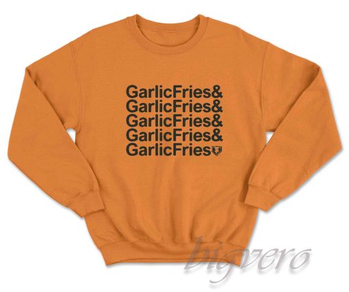 San Francisco Giants Garlic Fries Sweatshirt Orange