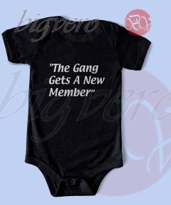 The Gang Gets A New Member Baby Bodysuits