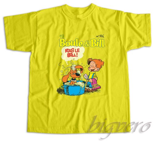 Dirty Dog T-Shirt Yellow