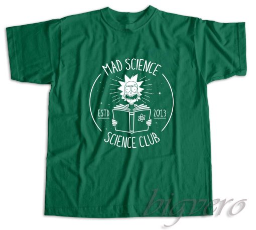 Mad Science Club T-Shirt Green
