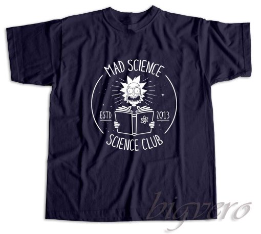 Mad Science Club T-Shirt Navy