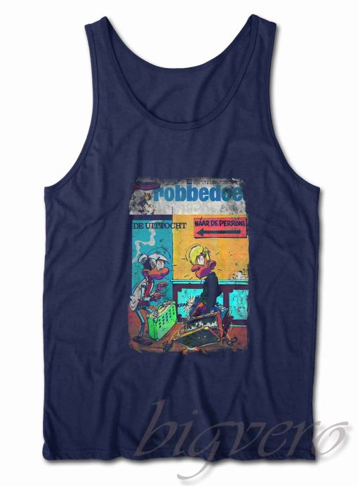 Robbedoes The Exodus Tank Top Navy