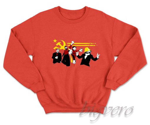 The Communist Party Sweatshirt Red