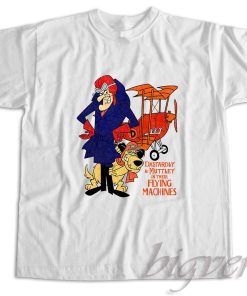 in Their Flying Machines Cartoon T-Shirt