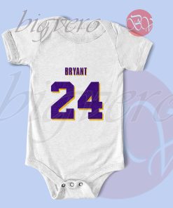 Back Number Bryant 24 Baby Bodysuits