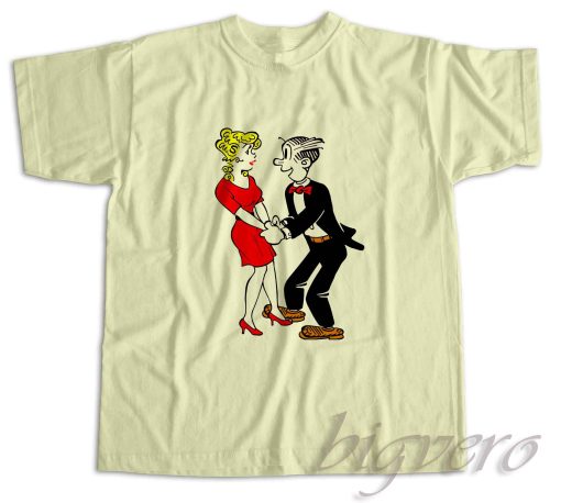 Dagwood and Blondie T-Shirt Cream