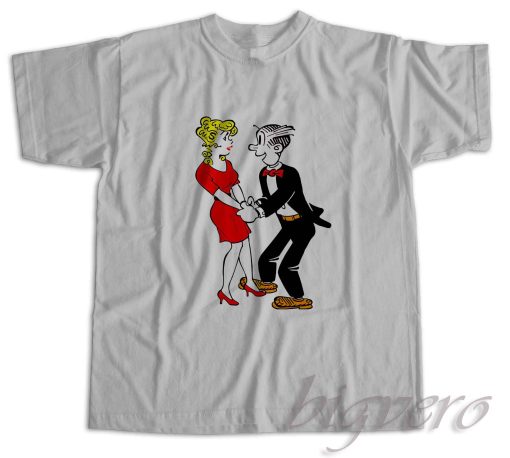 Dagwood and Blondie T-Shirt Grey