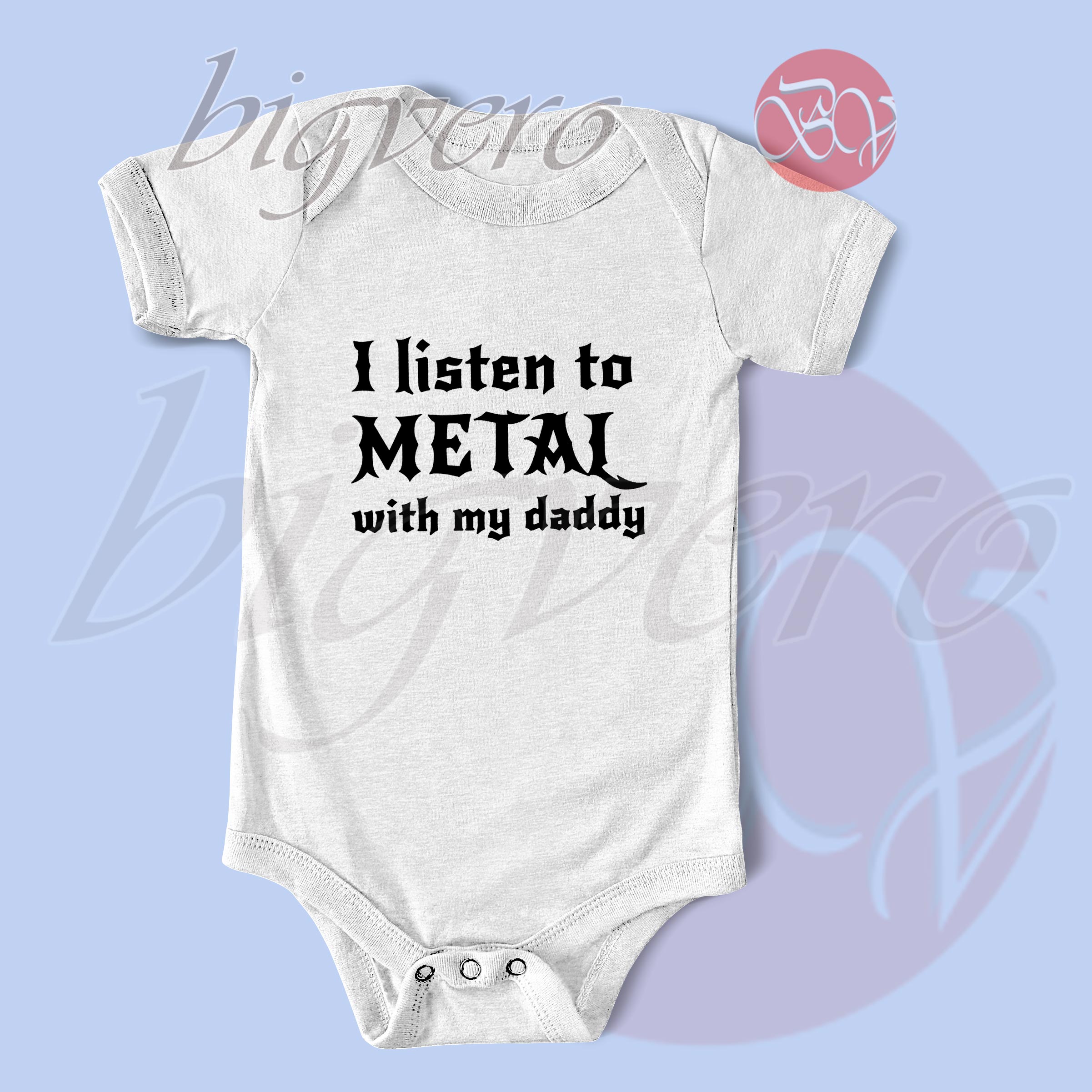 Heavy metal baby onesies online