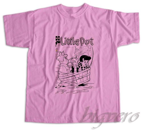 Little Dot Comics T-Shirt Pink