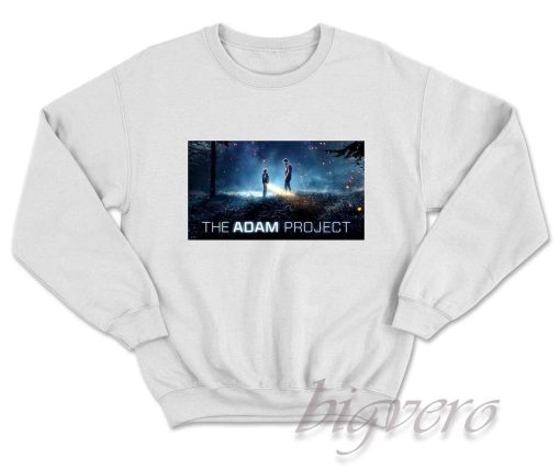The Adam Project Movie Sweatshirt White