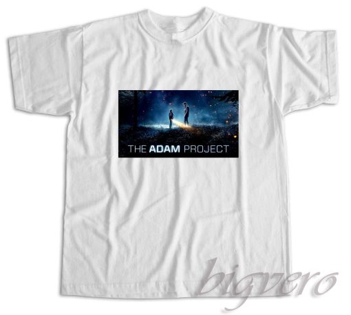 The Adam Project Movie T-Shirt White