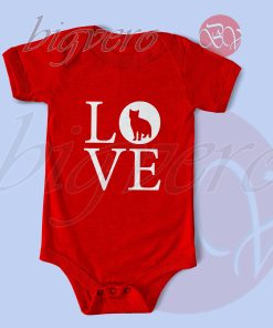 Cat Love Baby Bodysuits