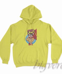 Mighty Mouse Character Hoodie