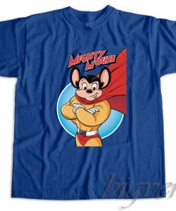 Mighty Mouse Character T-Shirt