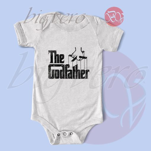 The Godfather Baby Bodysuits White