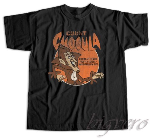 Count Chocula Cereal T-Shirt Color Black