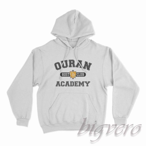 Ouran High School Host Club Hoodie Color White