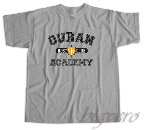Ouran High School Host Club T-Shirt Color Grey