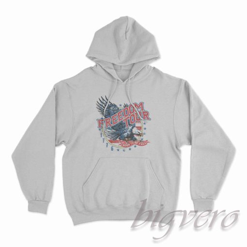 Freedom Tour Since 1776 Hoodie Color Grey