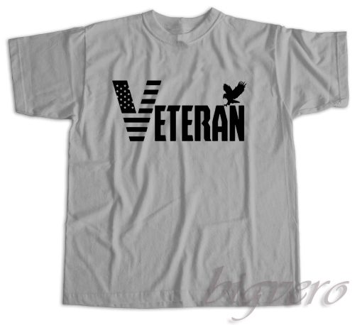 Veteran Day T-Shirt Color Grey