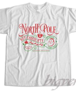 North Pole Hot Chocolate Christmas T-Shirt