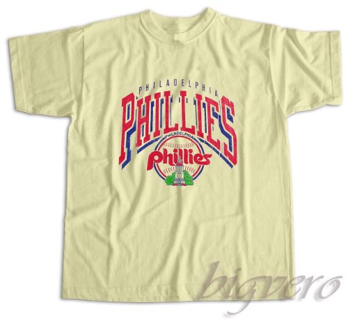 Philadelphia Phillies T-Shirt Color Cream